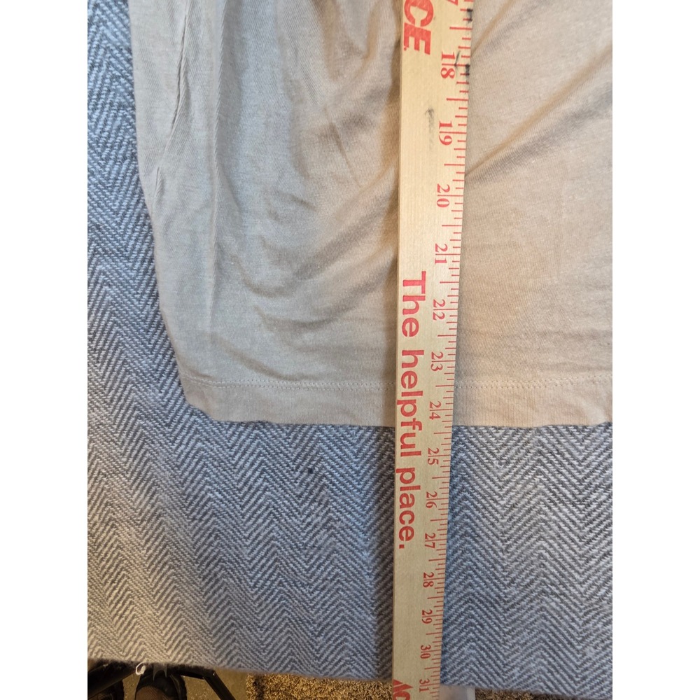 A New Day Tan Beige Cotton Modal Muscle Tee Sleeveless Shirt XXL Relaxed Fit - Picture 5 of 9